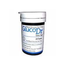 نوار تست دیابت گلوکو داکتر  - Blood Glucose Test Strips Gluco Dr